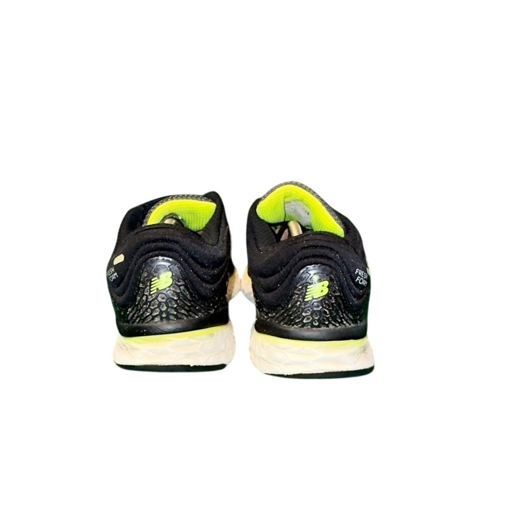 New Balance Fresh Foam 1080v8 Mens Running Shoe Grey Black Neon M1080by8 Size 10 - Picture 4 of 6